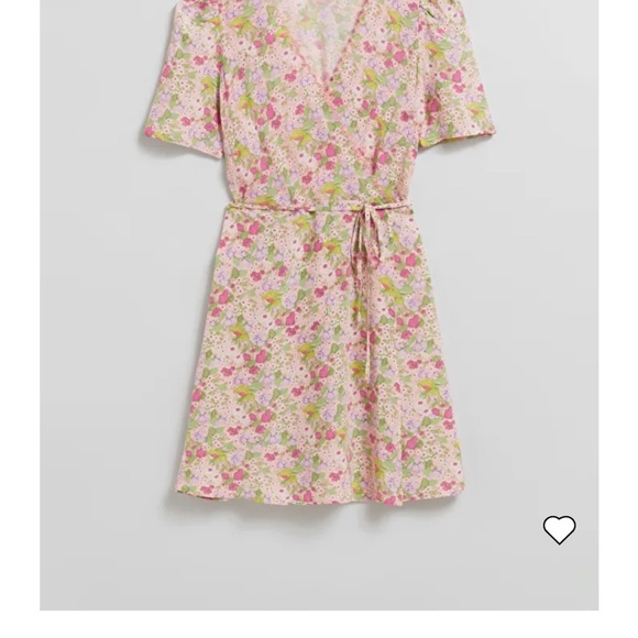 Printed scallop wrap dress from & Other Stories. New With Tags. - Picture 3 of 5